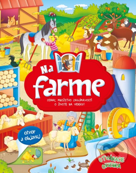 Kniha: Na farme – leporelo s okienkami (Fortuna Libri). Fortuna Libri, 2026