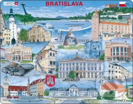 Puzzle: Bratislava Souvenir (KH17-GB) (Larsen). Larsen