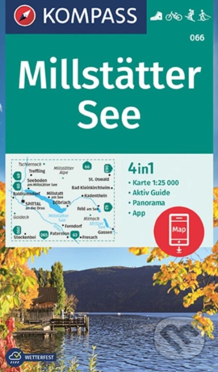 066 Millstätter See 1: 25 000