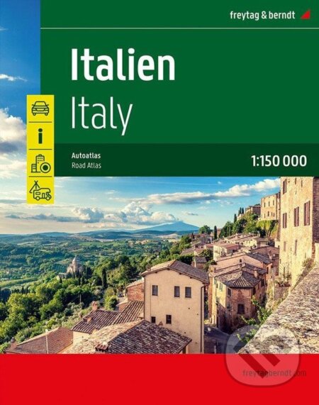 Taliansko 1:150 000 / autoatlas (freytag&berndt). freytag&berndt, 2026