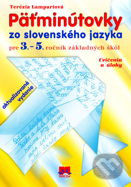 Päťminútovky zo slovenského jazyka pre 3. - 5. ročník základných škôl (Lampartov - kniha z kategorie 1. stupeň