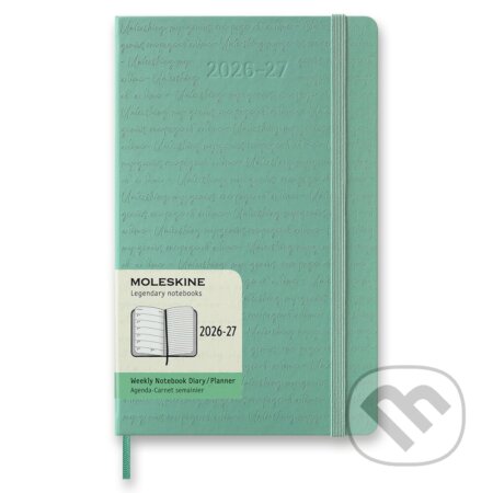 Moleskine – 18-mesačný týždenný plánovací diár Colored Patterned 2026/2027 (Moleskine). Moleskine, 2026