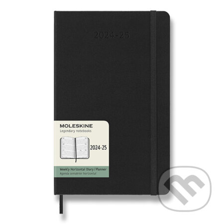 Moleskine – 18-mesačný týždenný horizontálny diár 2026/2027 (čierny) (Moleskine). Moleskine, 2026