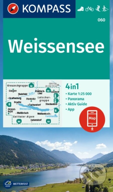 060 Weissensee 1: 25 000