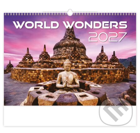 World Wonders 2027 - nástěnný kalendář (Helma). Helma, 2026