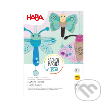 Spoločenská hra: Haba Kreatívna sada Skladanie Lietajúce motýle (Haba). Haba