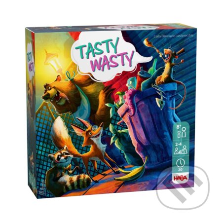 Spoločenská hra: Haba Spoločenská rodinná hra Tasty Wasty (Haba). Haba