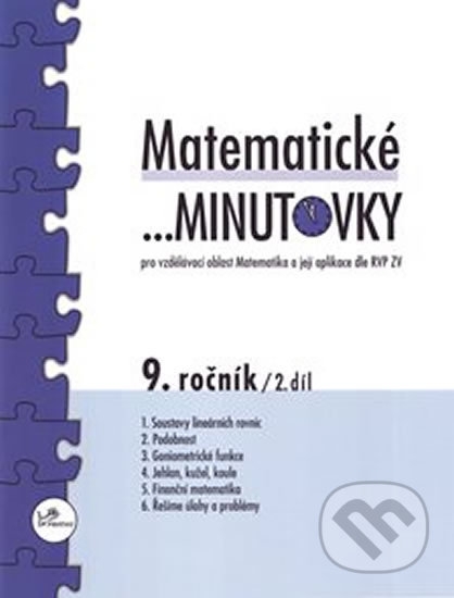 Matematické minutovky pro 9. ročník / 2. díl - Miroslav Hricz, Prodos, 2016