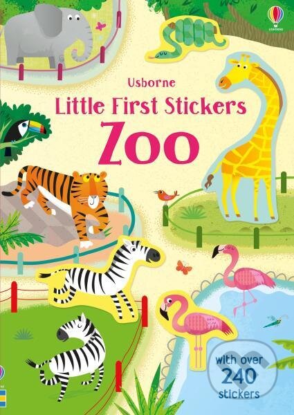 Kniha: Little First Stickers Zoo (Holly Bathie). Usborne, 2018