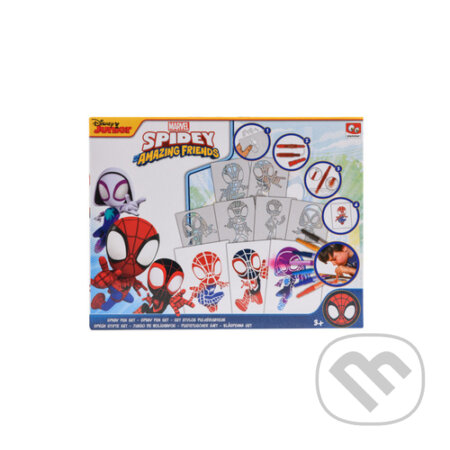 Kniha: Malování s foukacími fixami Spidy (Merch). Merch, 2026