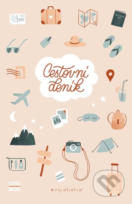Kniha: Cestovní deník (printintin). CooBoo CZ, 2026