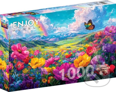 Puzzle: Puzzle Duhová louka (1000 dílků) (Enjoy). Enjoy, 2026