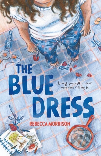 Kniha: The Blue Dress (Rebecca Morrison). Farrar, Straus and Giroux, 2026