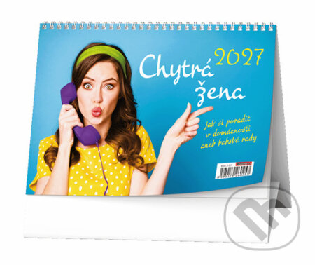 Chytrá žena 2027 - stolní kalendář (Baloušek). Baloušek, 2026