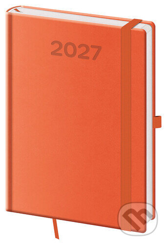 Denní diář 2027 A5 Print Pop oranžový (Helma). Helma, 2026
