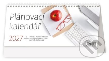 Plánovací kalendář 2027 - stolní kalendář (Helma). Helma, 2026