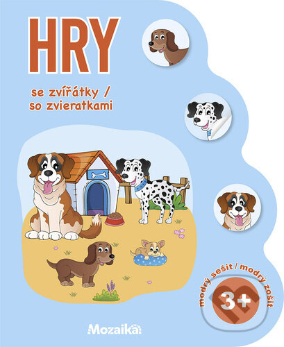 Kniha: Hry se zvířátky/so zvieratkami 3+ (Mozaik). Mozaik, 2024