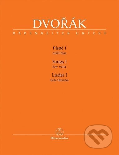 Kniha: Písně I (Antonín Dvořák). Bärenreiter Praha, 2026