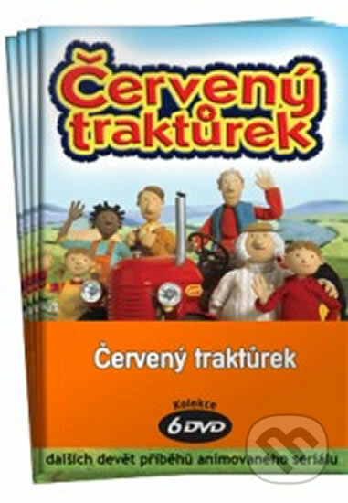 Červený traktůrek 1 - 6 (kolekce 6 DVD) - film z kategorie Animované pohádky