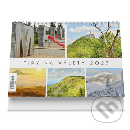 Tipy na výlety 2027 - Stolní kalendář (VIKPAP). VIKPAP, 2026