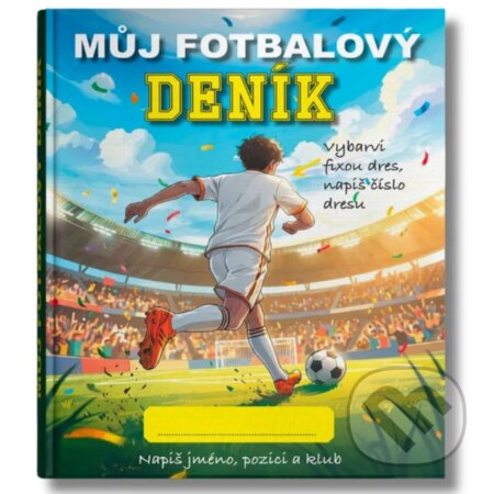 Kniha: Můj fotbalový deník (Došel karamel). Došel karamel, 2026