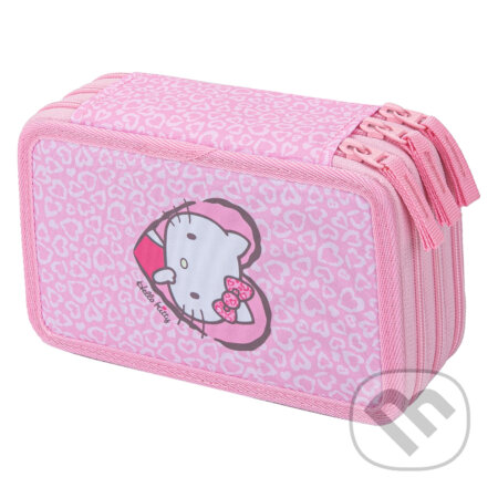 Školský trojposchodový peračník Baagl Hello Kitty Sweet Leopard GRS (Baagl). Baagl, 2026