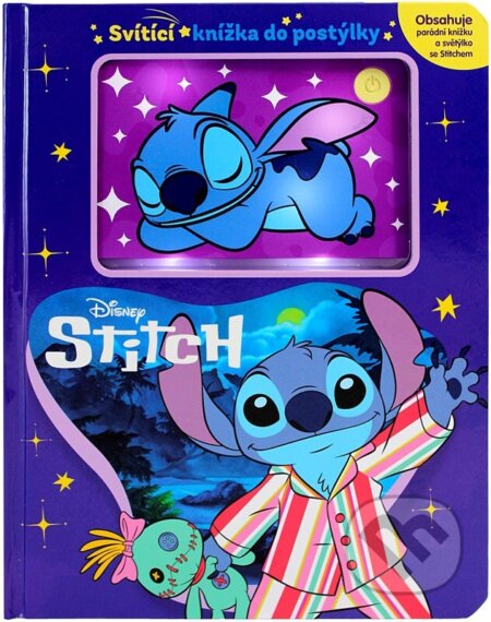Kniha: Stitch - Svítící knížka do postýlky (Autorský kolektív). Alicanto, 2026