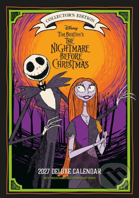 Deluxe kalendář 2027 Disney: The Nightmare Before Christmas|Ukradené Vánoce (29,7 x 42 cm) (). , 2026