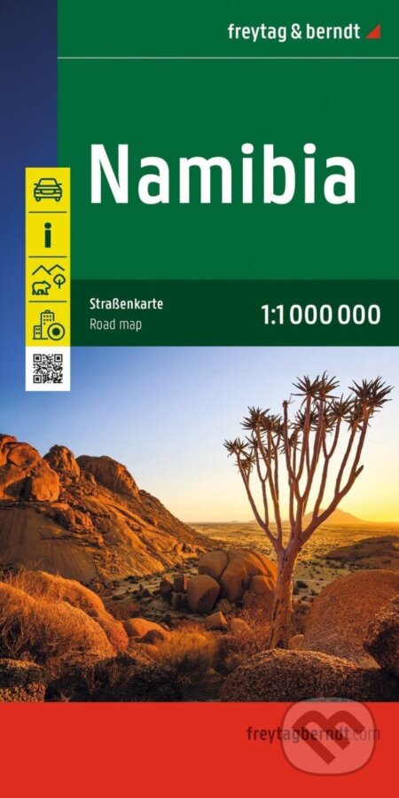 Namíbia 1: 1 000 000 (freytag&berndt). freytag&berndt, 2026