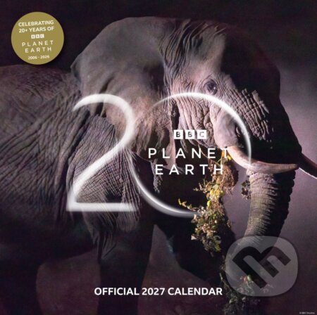 Kniha: Oficiální nástěnný kalendář 2027 BBC: Planeta Země (SQ 30,5 x 30,5|61 cm) (BBC Books). BBC Books, 2026