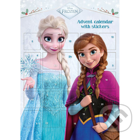Adventný kalendár so samolepkami Ľadové kráľovstvo (Advent calendar with Stickers Disney Frozen) (Jiri Models SK). Jiri Models SK, 2026