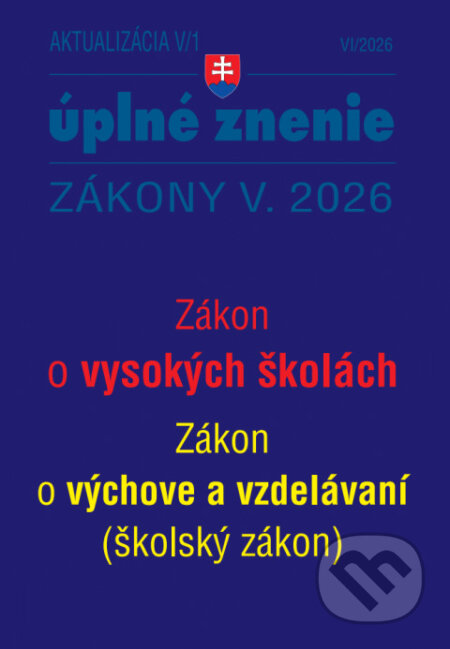 Kniha: Aktualizácia V/1 / 2026 - Štátna služba, informačné technológie verejnej správy (Poradca s.r.o.). Poradca s.r.o., 2026