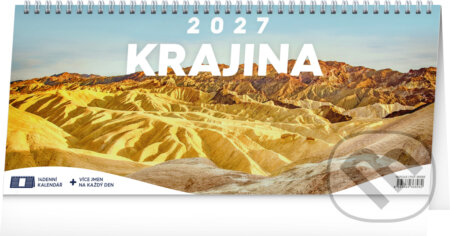NOTIQUE Stolní kalendář Krajina 2027 (Notique). Notique, 2026