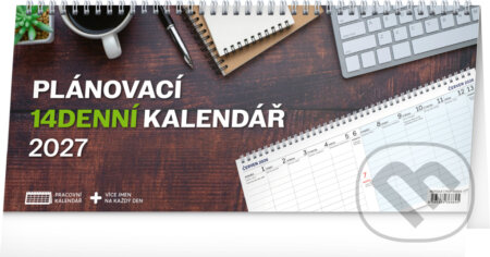 NOTIQUE Stolní Pracovní kalendář 2027 (Notique). Notique, 2026