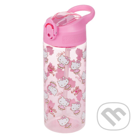Tritanová fľaša na nápoje so slamkou Baagl Hello Kitty Sweet Leopard (Baagl). Baagl, 2026