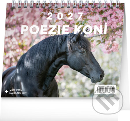 NOTIQUE Stolní kalendář Poezie koní 2027 (Notique). Notique, 2026