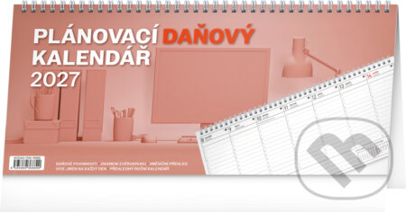 NOTIQUE Stolní Plánovací daňový kalendář 2027 (Notique). Notique, 2026