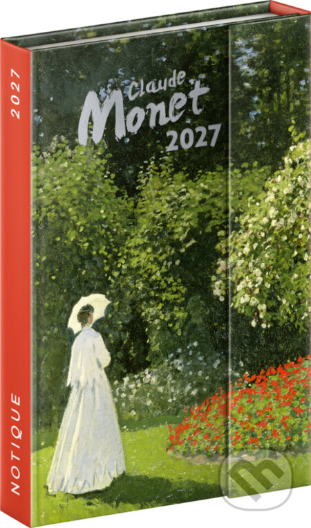 NOTIQUE Týždenný magnetický diár Claude Monet 2027 (Notique). Notique, 2026