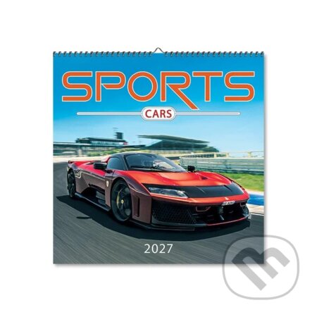 Nástenný kalendár Sports Cars 2027 (Spektrum grafik). Spektrum grafik, 2026