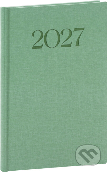 NOTIQUE Týždenný diár Biella 2027 (zelený) (Notique). Notique, 2026