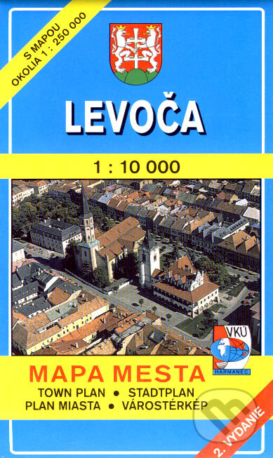 Levoča 1:10 000, VKÚ Harmanec, 2007