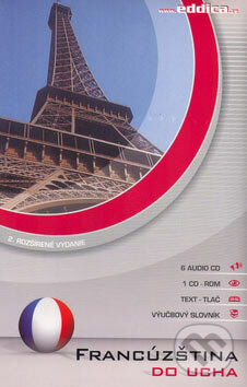 Francúzština do ucha - pack 6 CD, Eddica, 2006