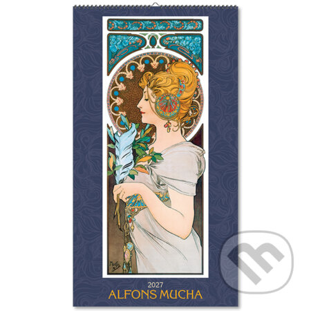 Nástenný kalendár Alfons Mucha 2027 (Spektrum grafik). Spektrum grafik, 2026