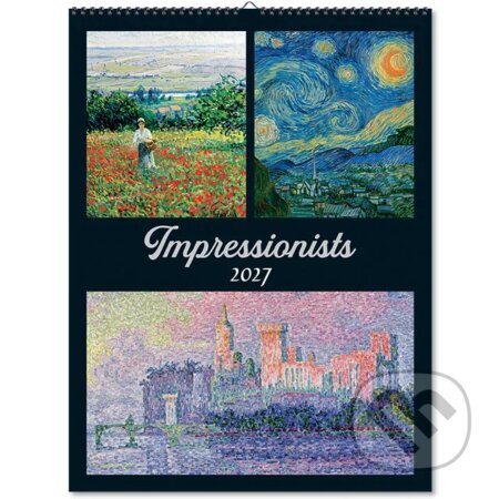 Nástenný kalendár Impressionists 2027 (Spektrum grafik). Spektrum grafik, 2026