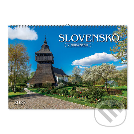 Nástenný kalendár Slovensko v obrazoch 2027 (Spektrum grafik). Spektrum grafik, 2026