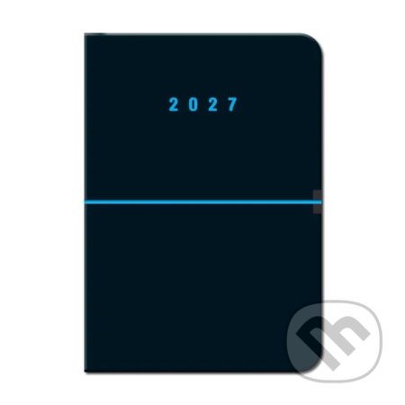 Týždenný diár CAPRI 2027 - čierny (Spektrum grafik). Spektrum grafik, 2026