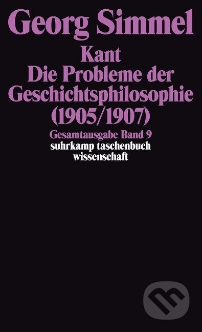 Kniha: Gesamtausgabe in 24 Bänden (Georg Simmel). Suhrkamp, 1995