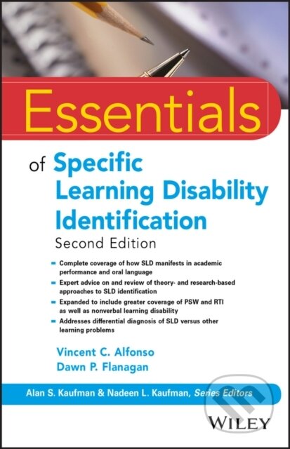 Kniha: Essentials of Specific Learning Disability Identification (Dawn P. Flanagan a Vincent C. Alfonso). John Wiley & Sons, 2018