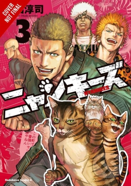 Kniha: Nyankees, Vol. 3 (Atsushi Okada). Yen Press, 2019