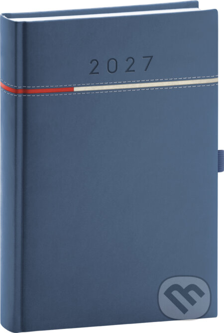 NOTIQUE Denný diár Tomy 2027 (modro-červený) (Notique). Notique, 2026
